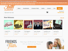 Tablet Screenshot of faithmusicmissions.org